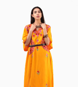 Yellow Dress for Women